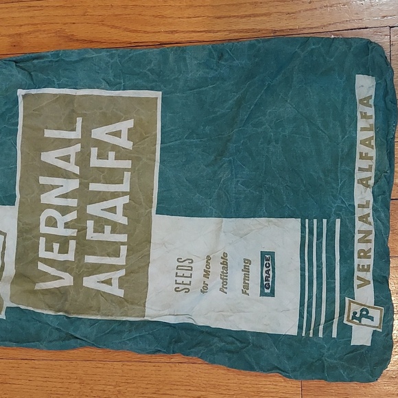 Vintage Alfalfa Feed Sack - Picture 4 of 10
